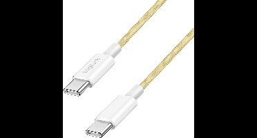 LogiLink CU0349 USB-kabel USB 2.0 0,5 m USB C Geel
