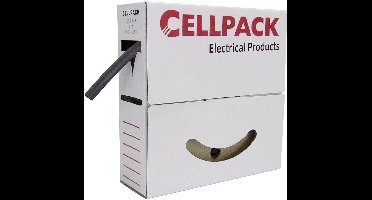 CellPack 203791 Krimpkous zonder lijm Bruin 18 mm 6 mm Krimpverhouding:3:1 7 m