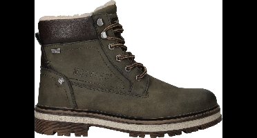 Mustang Veterschoenen Hoog Veterschoenen Hoog - Khaki - Maat 43