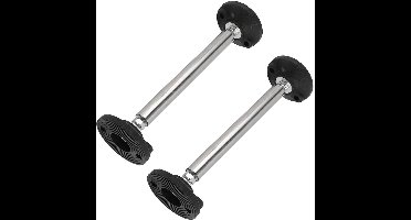 JHubers Goods - - Telescopische steunstang voor houtbewerking, roestbestendig met uitstekende stabiliteit - verstelbare steunpaal voor badkameruitrusting.