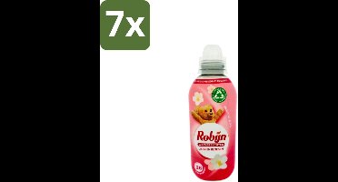 7 x Robijn – Wasverzachter – Jasmijn Bloesem – 650 ml - Wasverzachter Jasmijn Bloesem - Wasverzachter - Wasgeur - Jasmijn Geur - Kleding Verzachten