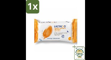 1 x Lactacyd Tissues Verzorgend 15 stuks per verpakking- Intieme Verzorging - Intieme Doekjes - Intimpflege - Hypoallergen - Melkzuur