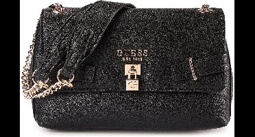 GUESS schoudertas Yesba Convertible Xbody Flap Black zwart