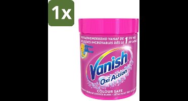 Vanish Oxi Action - Veilige Kleur - Vlekkenverwijderaar Poeder - Zonder Bleek - Gekleurde Was - 550 Gram - 1 stuk