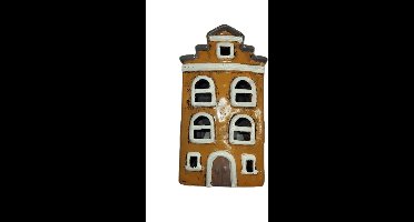 Theelichthuis DAN - Waxinelichthouder - Keramieken huisje