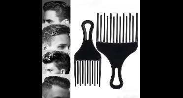 New Age Devi - Krullen-Kam voor Perfecte Lokken - Zwart