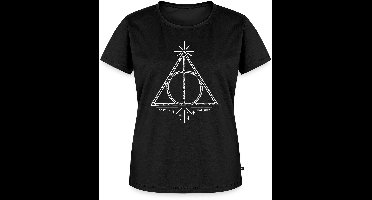 Harry Potter Het dodelijk heilig-logo Premium T Shirt Dames