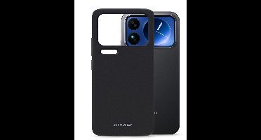 Mobilize Hoesje geschikt voor Xiaomi 17 Pro Telefoonhoesje Flexibel TPU | Mobilize Rubber Gelly Backcover | 17 Pro Case | Back Cover - Zwart