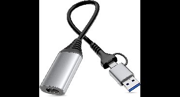 Equip 133498 USB grafische adapter 1920 x 1080 Pixels Grijs