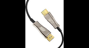 EFB Elektronik HDMI-20-00007 HDMI kabel 10 m HDMI Type A (Standaard) Zwart, Roestvrijstaal