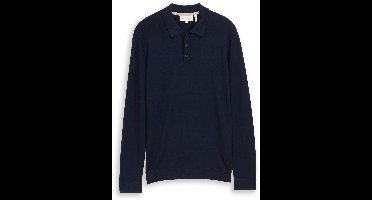 Tom Tailor - Polo - Heren - 3XL - Blauw - Viscose - 1050852
