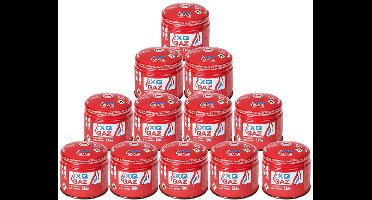 XQ Gaz Prikcartouche Gaspatroon 190 gr bulkpack 12 stuks