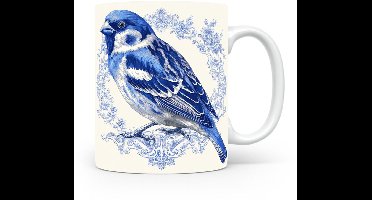 Mok Mus Beker voor koffie of tas voor thee, cadeau voor dierenliefhebbers, moeder, vader, collega, vriend, vriendin, kantoor, opa, oma, hond, kerst, sinterklaas, verjaardag