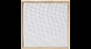 Creativ Company Canvas Paneel met Lijst 15,8x15,8 cm 280 gr Wit 10 Stuks