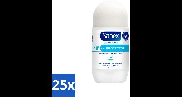 Sanex – Deodorant Roller – Dermo Protector – 53 ml - Bulkverpakking - 25 stuks