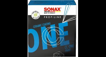 Sonax Profiline CeramicCoating CC One Set - Langdurige bescherming voor autolakken - Beschermt tot 3 jaar - Gebruiksvriendelijk en tijdsefficiënt