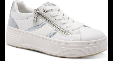 Tamaris Comfort Essentials Dames Sneakers - WIT/BLAUW