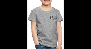 Kuromi Geborduurd Portret Premium T Shirt Kinderen