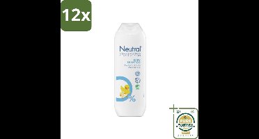 Neutral - Babyshampoo - Gevoelige huid - Parfumvrij - Zonder Kleurstoffen - 250 ml - Voordeelverpakking - 12 stuks - Zachte shampoo - Hypoallergeen
