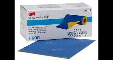 3M 35111 Flex Grip Schuurdoekjes P600 - 20 stuks in doosje