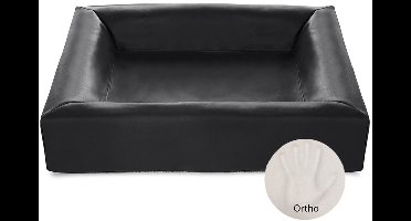 Bia Bed - Hondemand - Orthopedisch - Zwart - Bia-2 - 60X50X12,5 cm