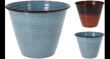 Bloempot metaal kleurrijk speelgoed decoratie voor kinderen.