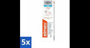 Elmex - Tandpasta - Caries Protection Plus - Complete Care - 75 ml - Bulkverpakking - 5 stuks