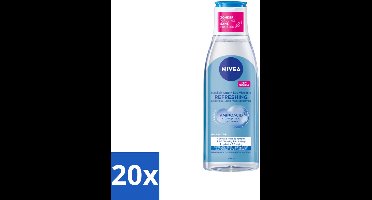NIVEA – Micellair Reinigingswater – Refreshing – 200 ml - Bulkverpakking - 20 stuks