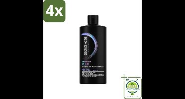 SYOSS - Plex - Shampoo - Langdurige Styling - 440ml - Voordeelverpakking - 4 stuks - Haar herstel - Beschadigd haar