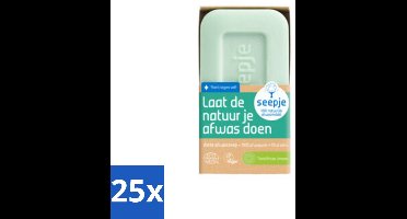 Seepje - Afwaszeep - Handgemaakt & Biologisch - Tintelfrisse Limoen Geur - 120 gr - Bulkverpakking - 25 stuks