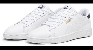PUMA Puma Smash 3.0 L Unisex Sneakers - PUMA White-PUMA Navy-PUMA Gold