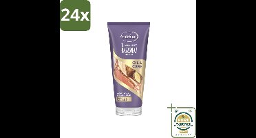 Andrélon - Oil & Care - Haarmasker - 180 ml - Voordeelverpakking - 24 stuks - Pluizig haar - Haarmasker arganolie