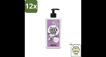 Marcel's Green Soap - Handzeep - Lavender & Rozemarijn - Voor dagelijks gebruik - 500 ml - Voordeelverpakking - 12 stuks - Rozemarijn - Natuurlijke zeep