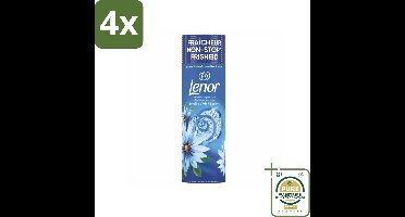 Lenor - Geurbooster - Zeebries - Non-Stop Frisheid - 19 Wasbeurten - Voordeelverpakking - 4 stuks - Wasgeur - Frisse geur