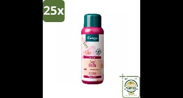 25 x Kneipp - Badschuim - Amandelbloesem - Voor droge en gevoelige huid - 400 ml - Grootverpakking - Badshuid - Badschuim - Amandelolie - Droge Huid - Gevoelige Huid
