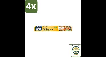 Toppits – Bakpapiervellen – 16 vellen - Voordeelverpakking - 4 stuks - Bakpapier 3d - Bakpapier voor koekjes