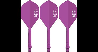 XQ Max Fenix Purple Standard - Dart Flights