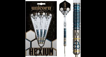 Unicorn Hexium 2 Blue Gold 90% - Dartpijlen
