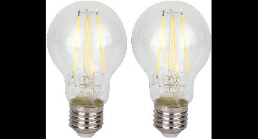 LED line LITE LED Filament Lamp A60 E27 - 10W (vervangt 100W) - 1200lm - Ø60mm - 230V - Energiezuinig - 2 stuks