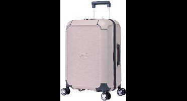 Eminent AEGIS - 4-wiel cabine trolley 55 cm uitgebreid (lichtroze)