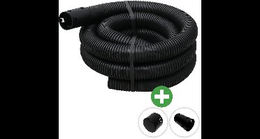 Deltaline Drainagebuis Blind PE – 50 mm – 1 m – Incl. Eindkap & Sok Klikmof 50 mm PP - 1 t/m 25 m - Drainage Kaal