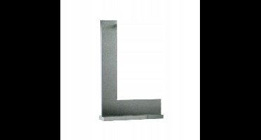 Limit Hoekijzer met Voet 200x130 mm - Verzinkt Staal