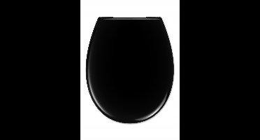 Hamberger Bondi Toiletbril Duroplast Zwart Soft-Close