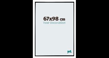 Your Decoration - Fotolijst 67x98 cm - Kunststof - Zwart Mat - Evry
