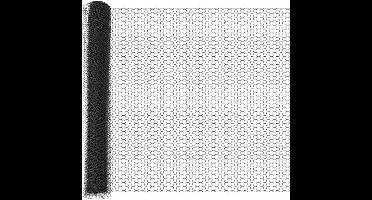 vidaXL - Hekpaal. - Grijs