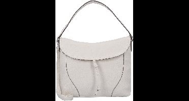 TOM TAILOR Schoudertas Malia Hobo Bag Cream White Crème