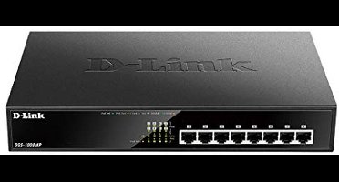 8-poorts Gigabit Switch met PoE+ voor Kantoor gebruik