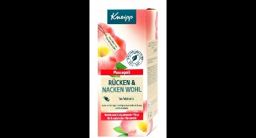 Kneipp Massage olie for Back and neck 100 ml