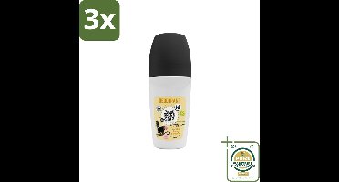3 x Marcel's Green Soap - Deodorant Roller - Vanilla & Cherryblossom - Langdurige frisheid - 50 ml - Grootverpakking - Deodorant Roller - Geur - Frisheid - Geur - Geur