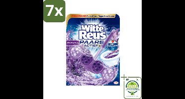 7 x Witte Reus - Paars Actief Toiletblok - Provence - 1 Toiletblok - Grootverpakking - Toiletblok - Toilet Schoonmaak - Paars Water - Reiniging - Geur